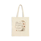 Mama He Carries What You Cannot Cotton Canvas Tote Bag