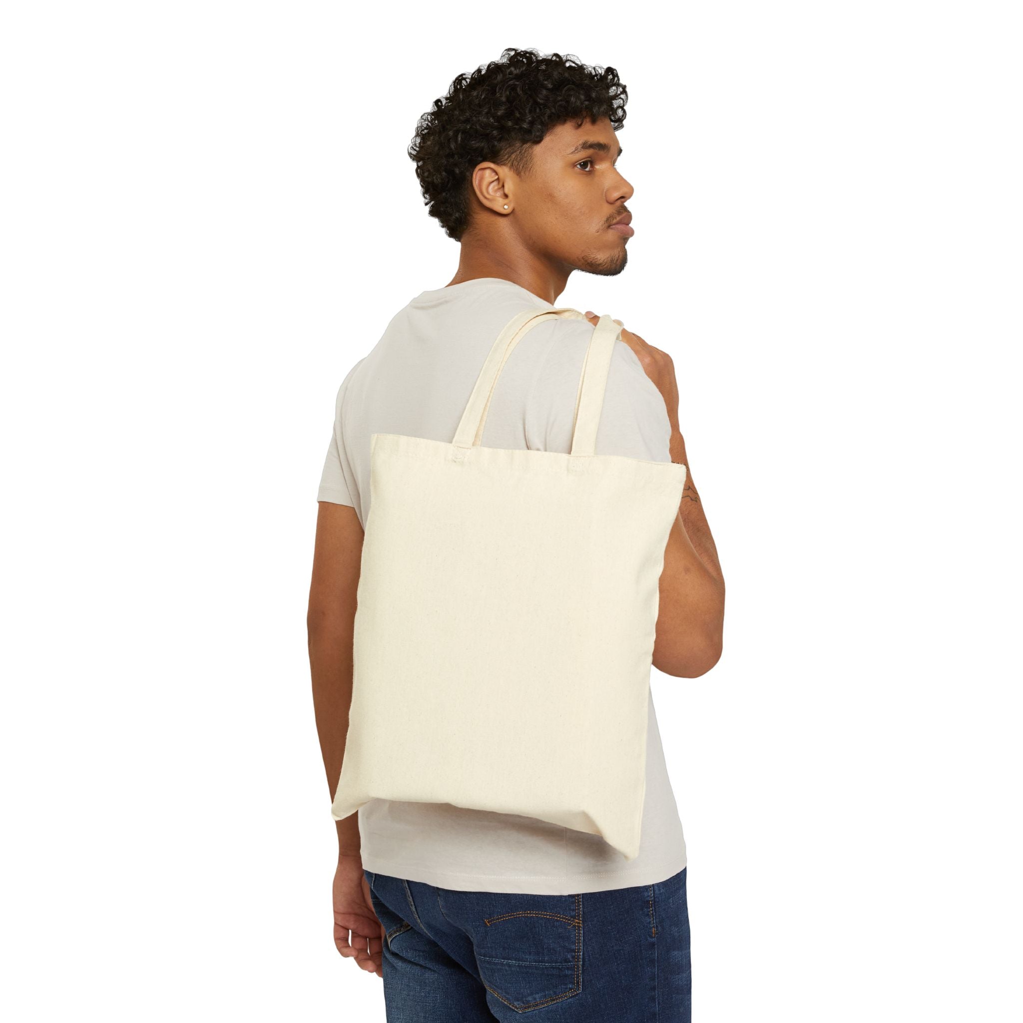 Mama He Carries What You Cannot Cotton Canvas Tote Bag