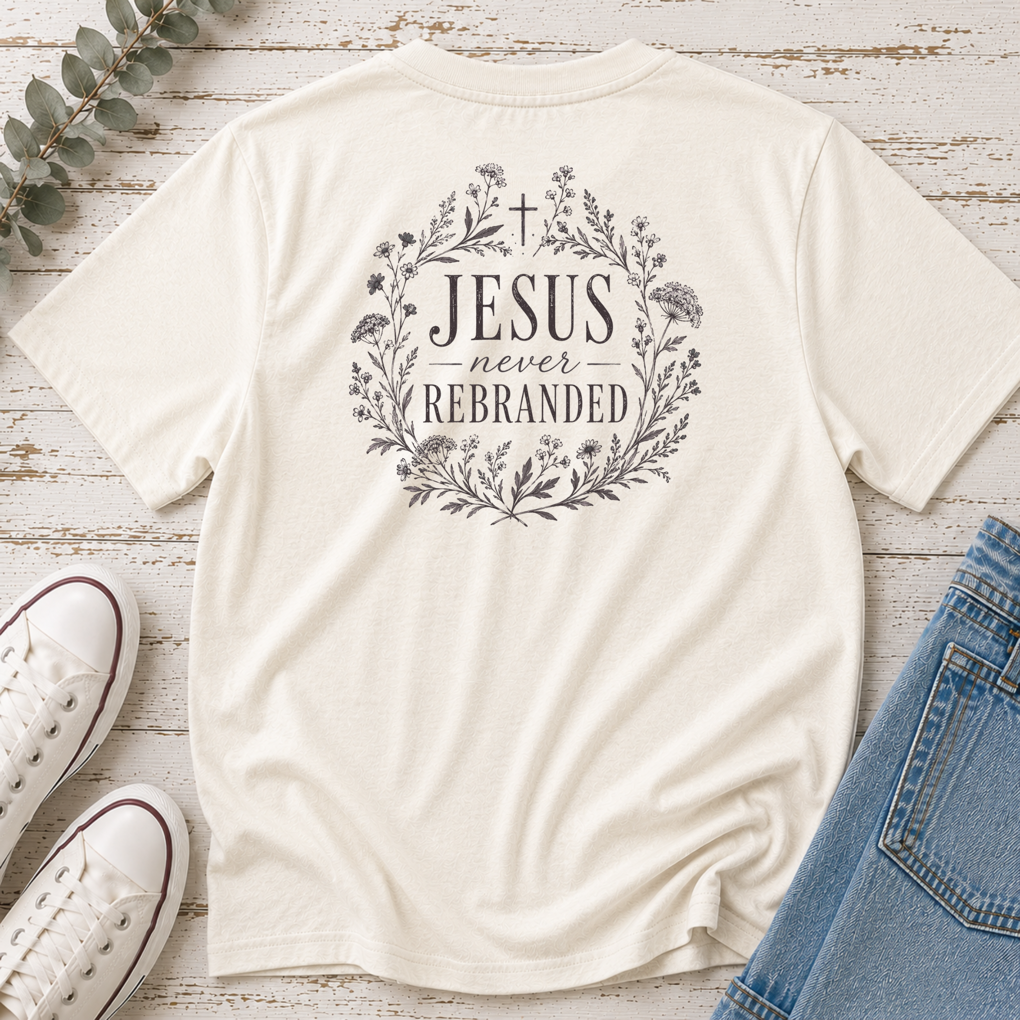 Jesus Never Rebranded Tee