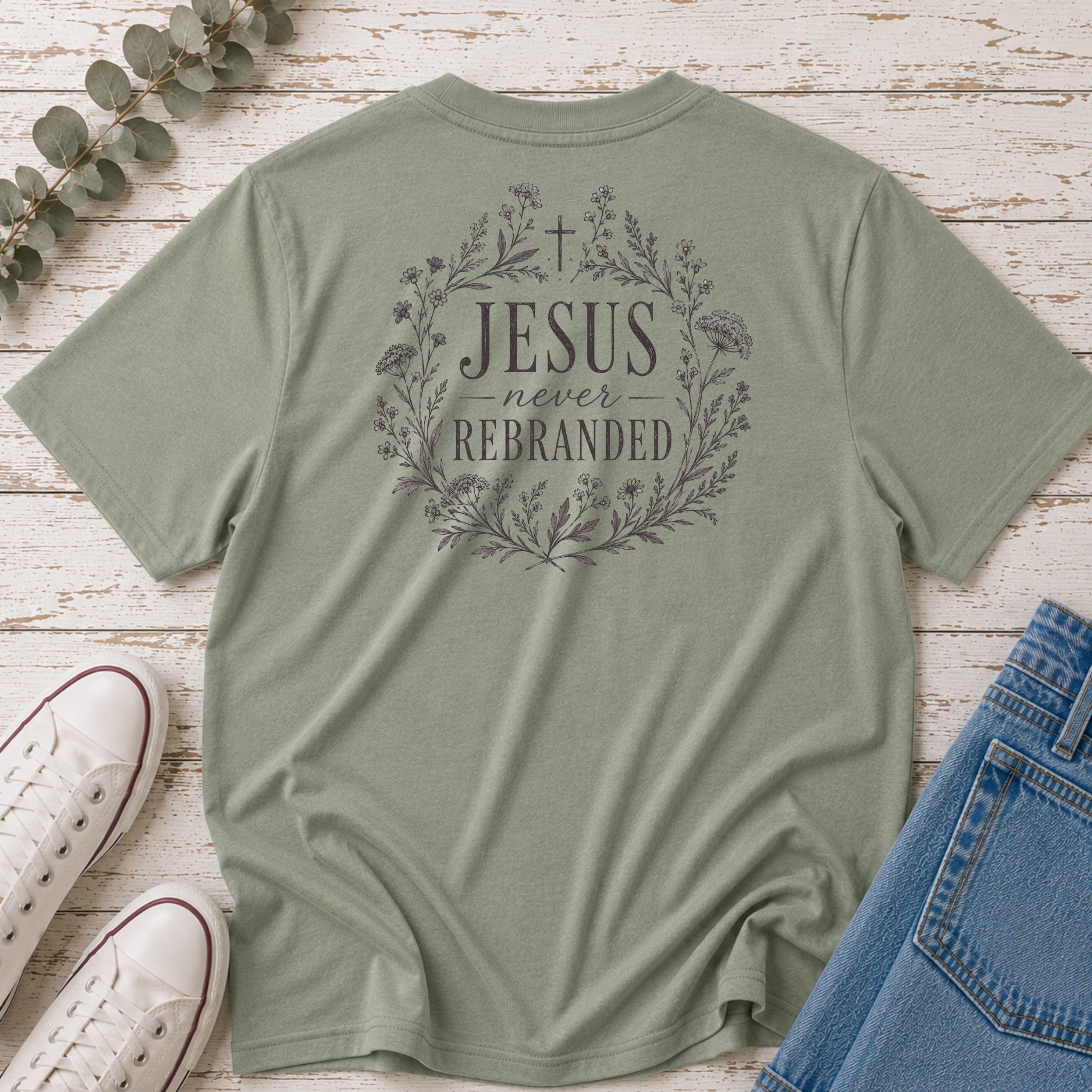 Jesus Never Rebranded Tee