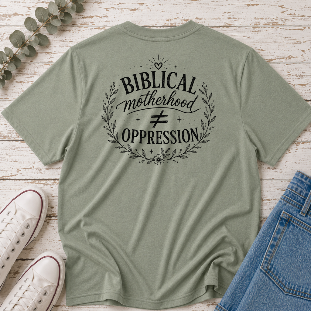 Biblical Motherhood ≠ Oppression Tee
