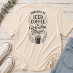 Powered by Iced Coffee & Worship Music Tee