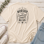 Worship is my Emotional Support Music Tee