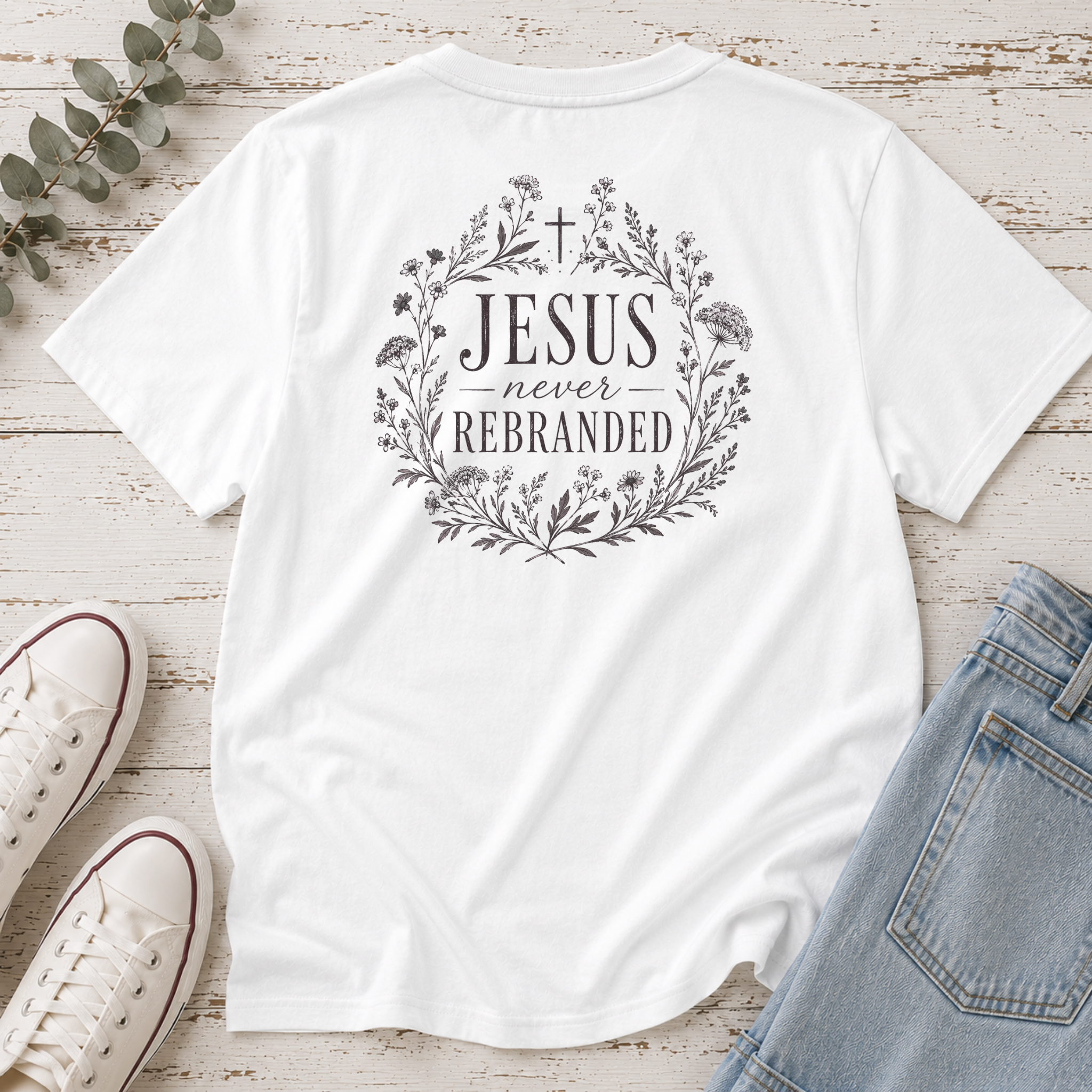 Jesus Never Rebranded Tee