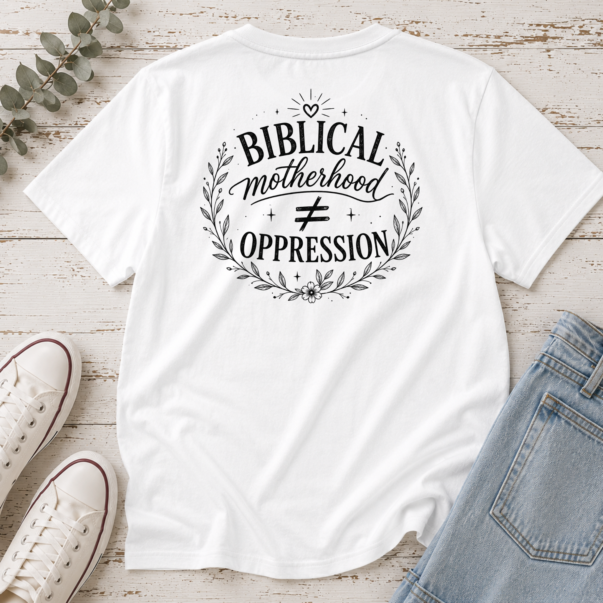 Biblical Motherhood ≠ Oppression Tee