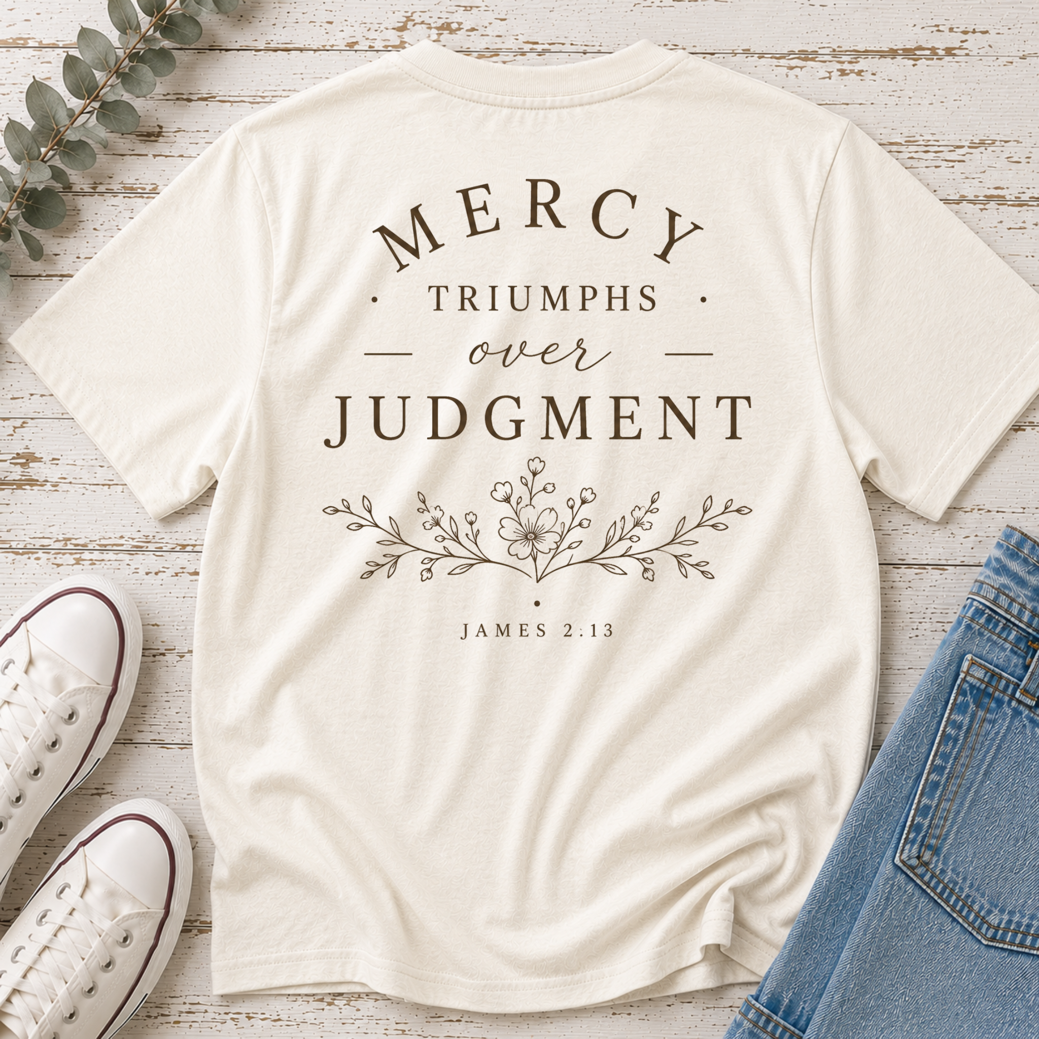 Mercy Triumphs Over Judgement T-Shirt