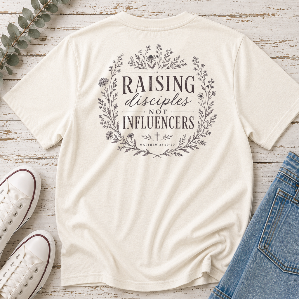 Raising Disciples Not Influencers Tee