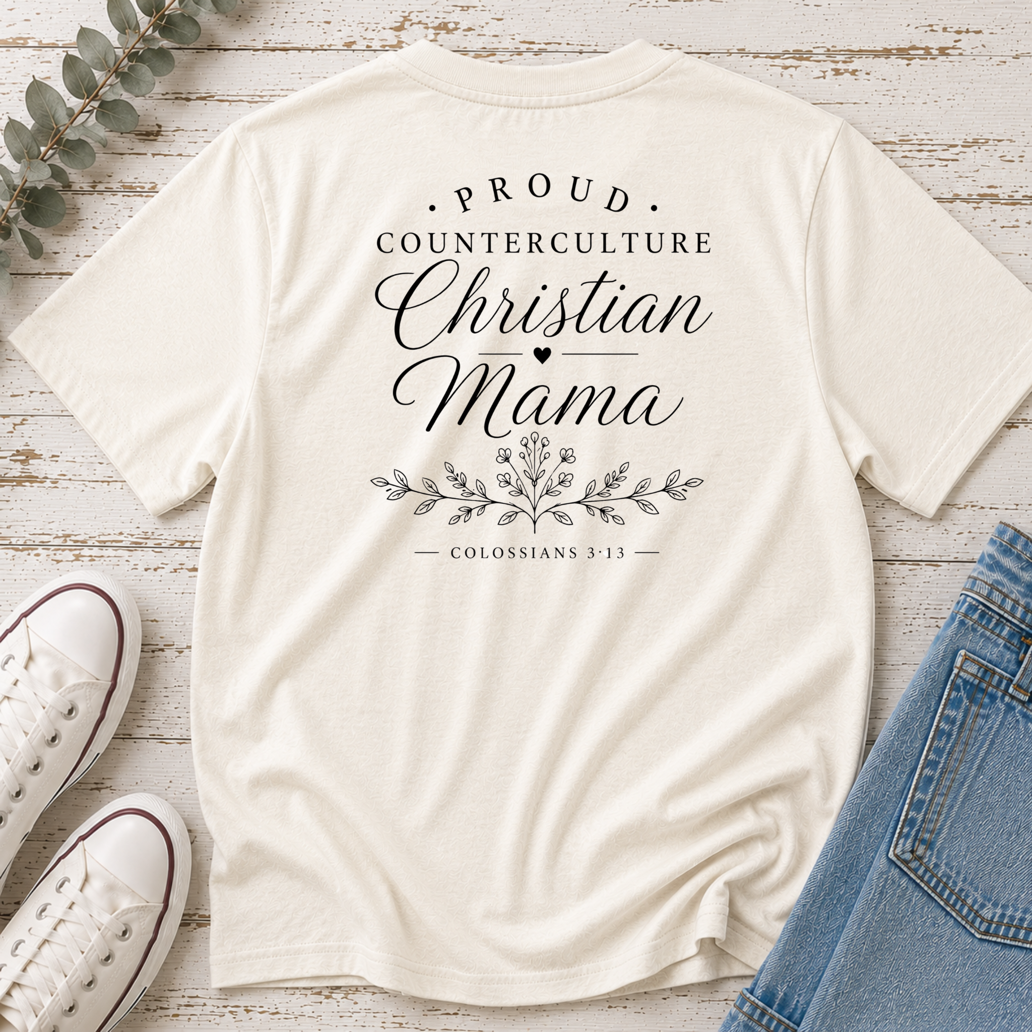 Counterculture Christian Mama Tee