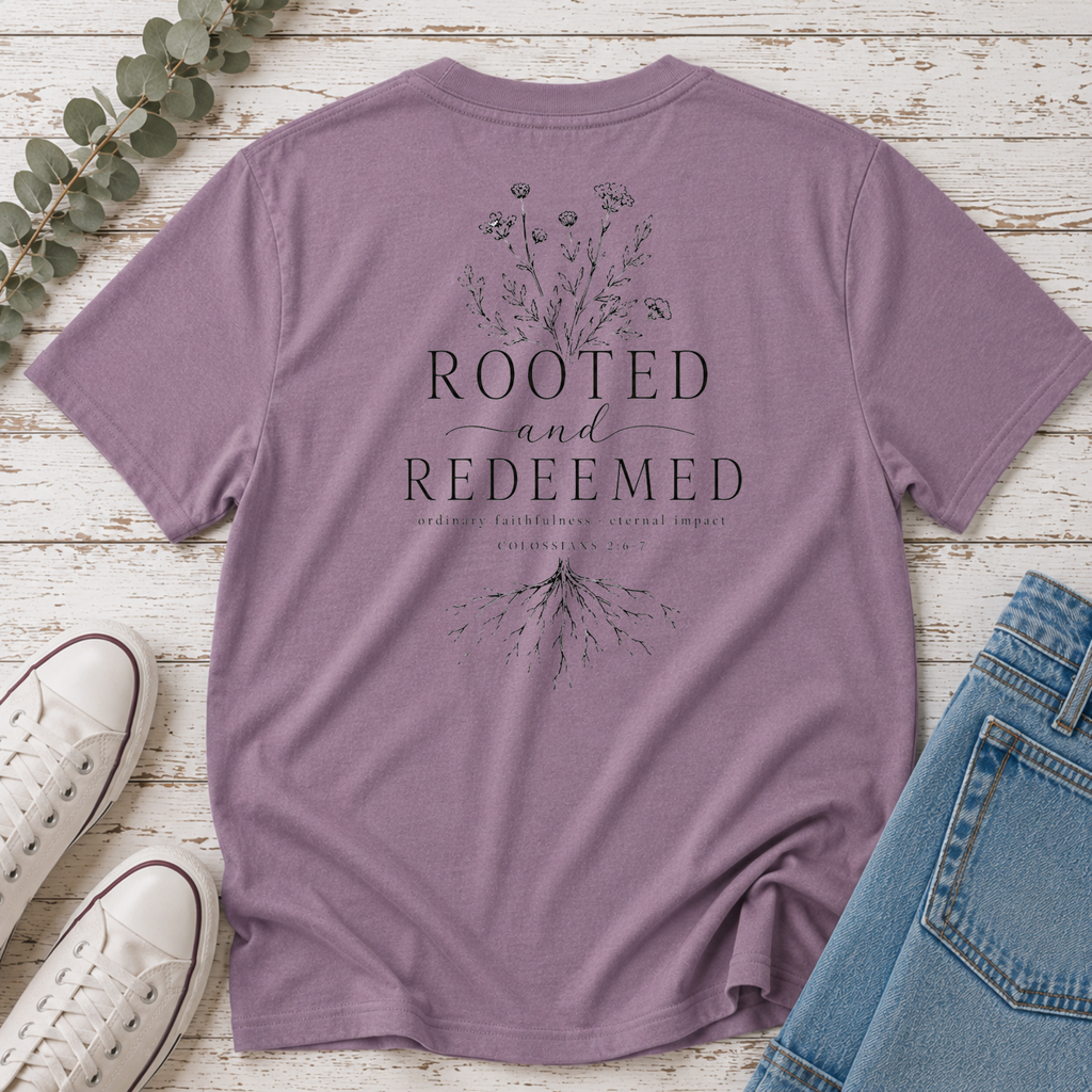 Rooted & Redeemed Tee
