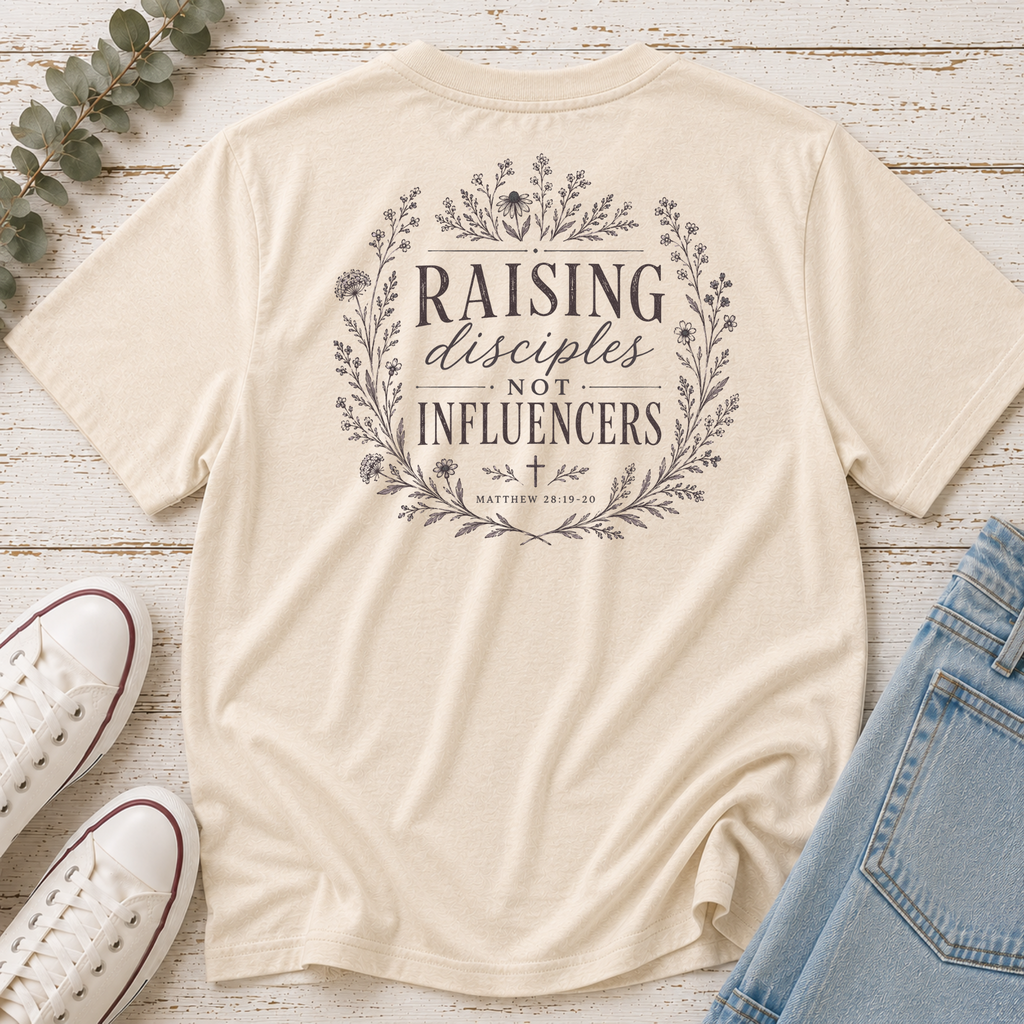 Raising Disciples Not Influencers Tee
