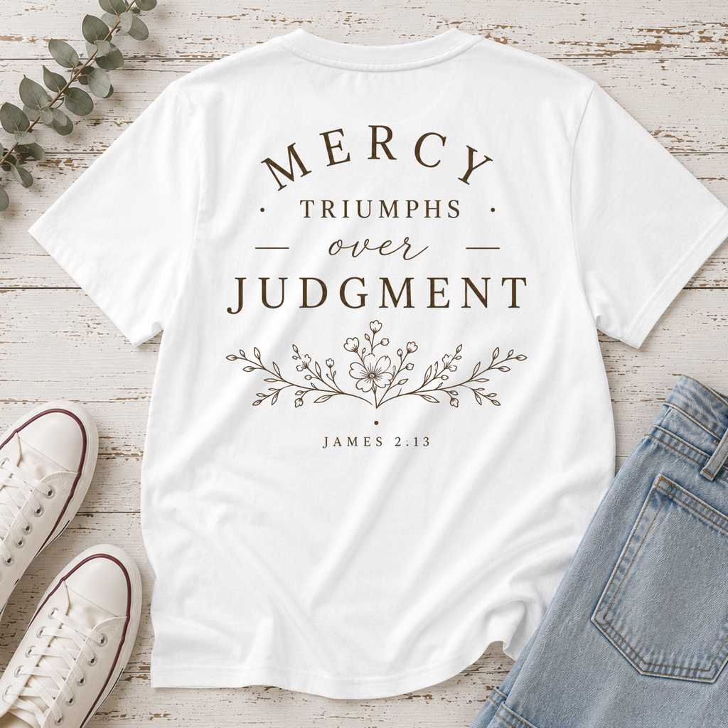 Mercy Triumphs Over Judgement T-Shirt