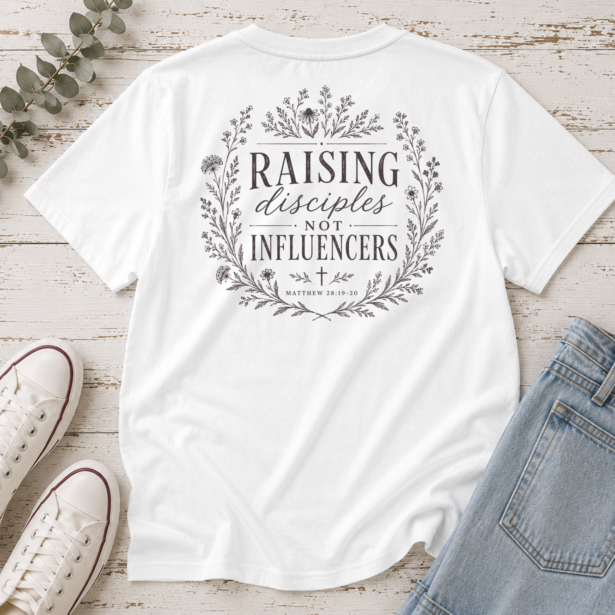 Raising Disciples Not Influencers Tee