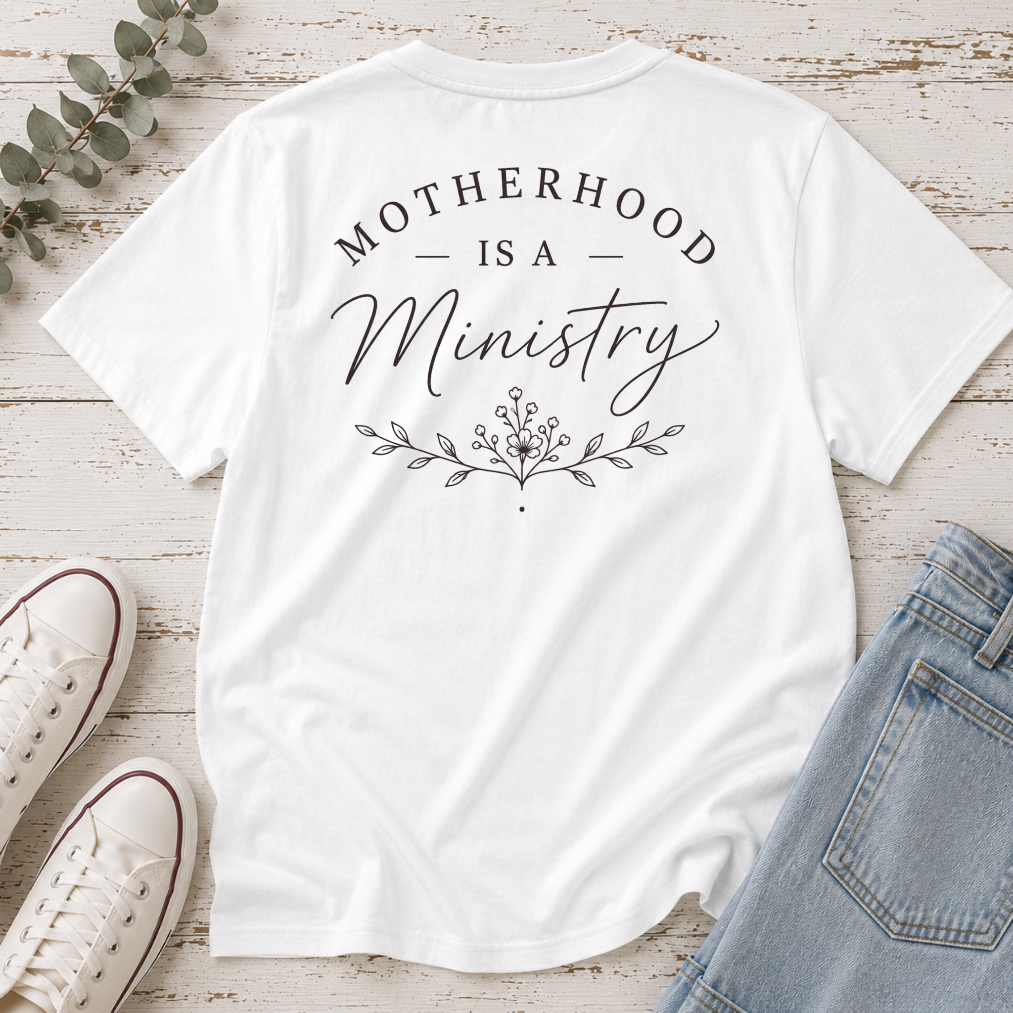 Motherhood is a Ministry Tee