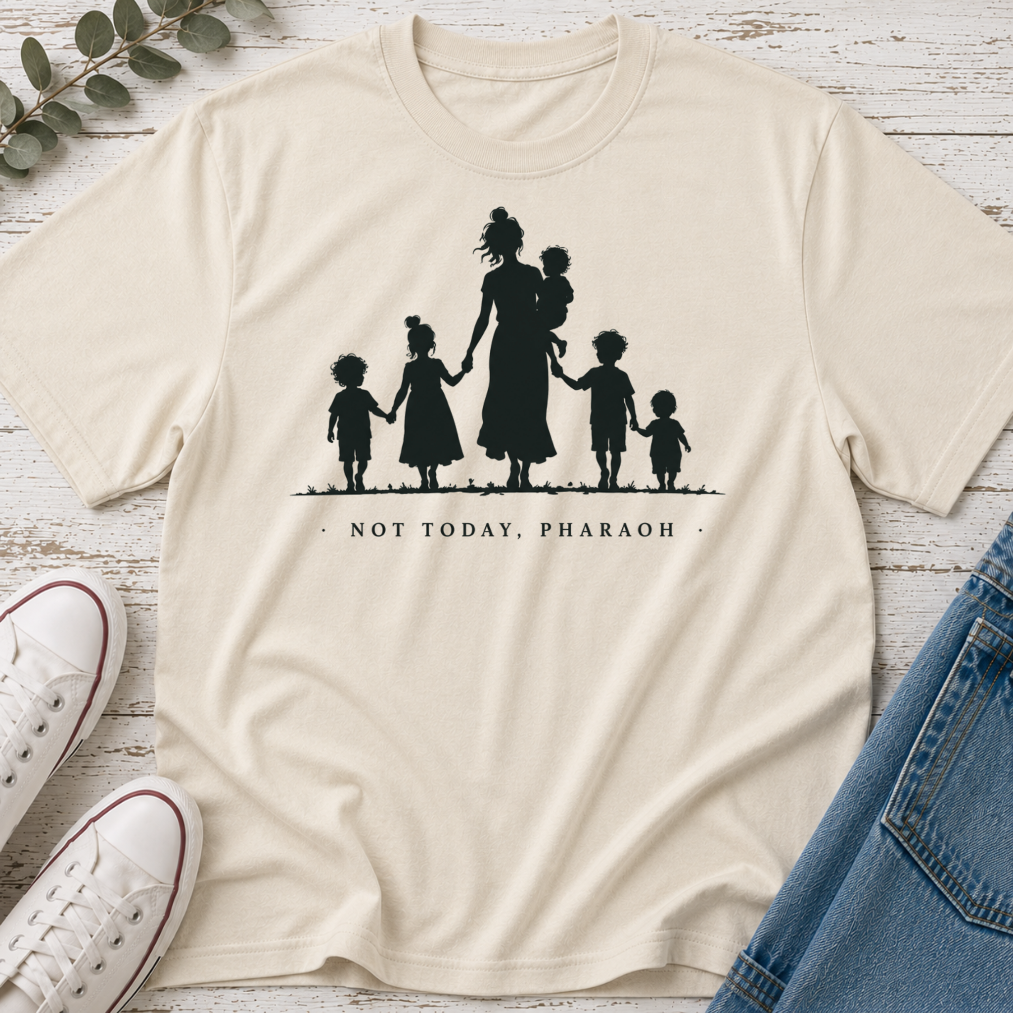 Not Today, Pharaoh Silhouette Tee