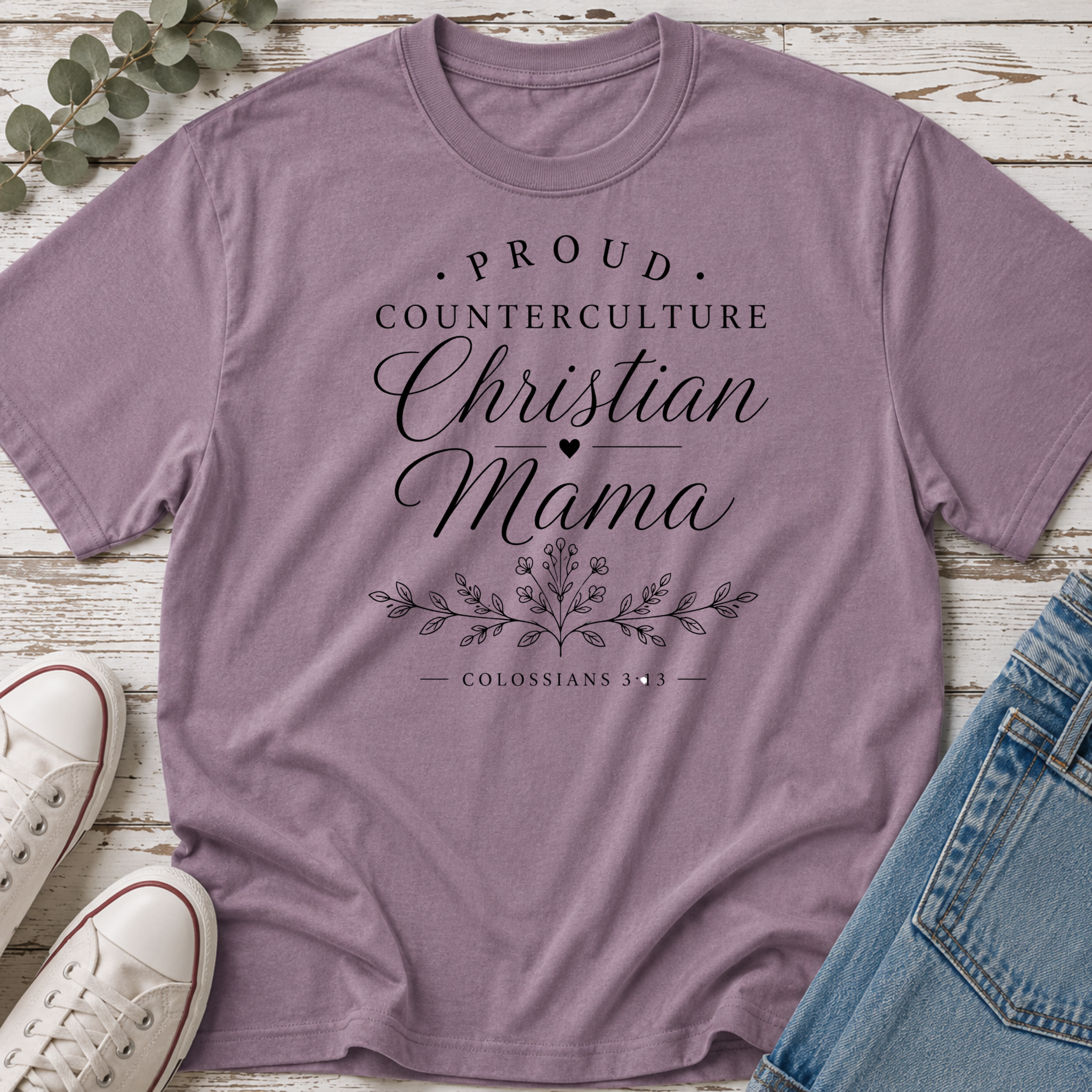Counterculture Christian Mama Tee