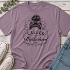 Called to Motherhood Messy Bun Tee
