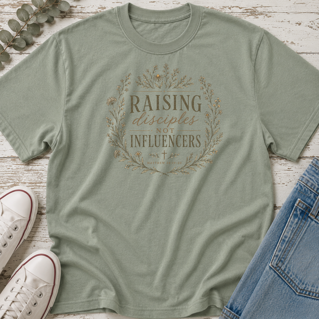 Raising Disciples Not Influencers Tee