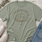 Redemption Grows Here Colored Tee