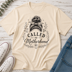 Called to Motherhood Messy Bun Tee