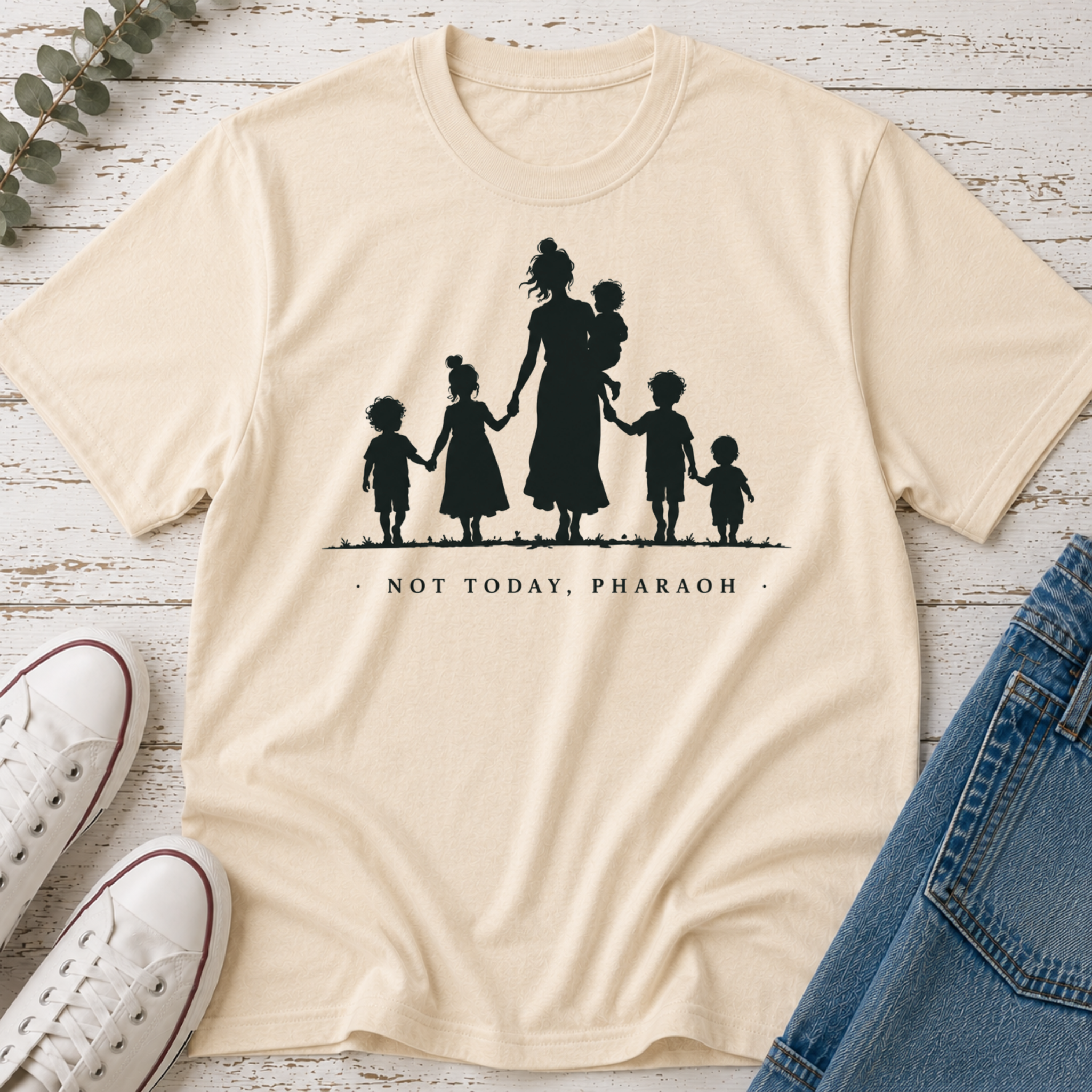Not Today, Pharaoh Silhouette Tee