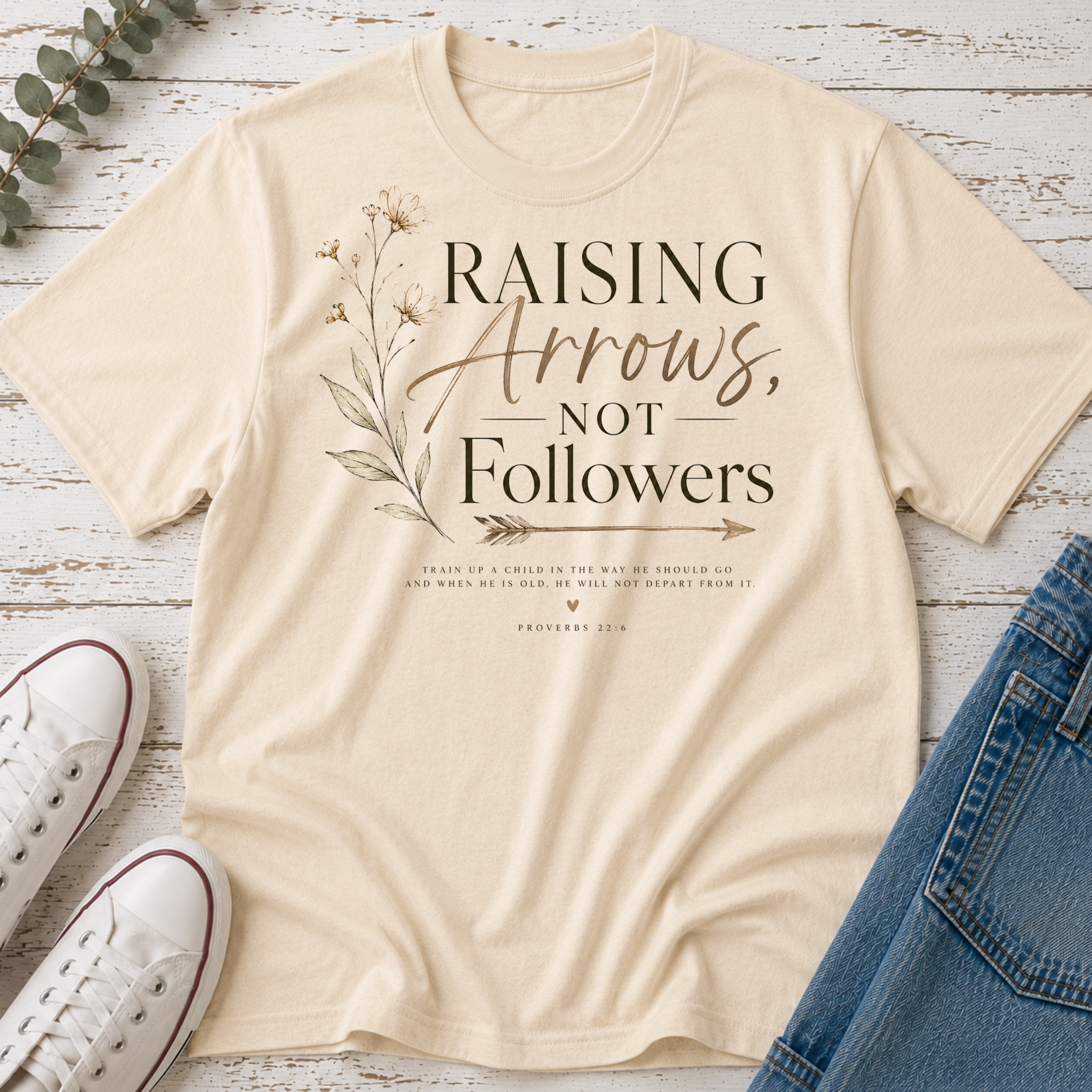 Raising Arrows Not Followers Tee