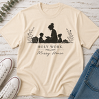 Holy Work, Messy House Silhouette Tee