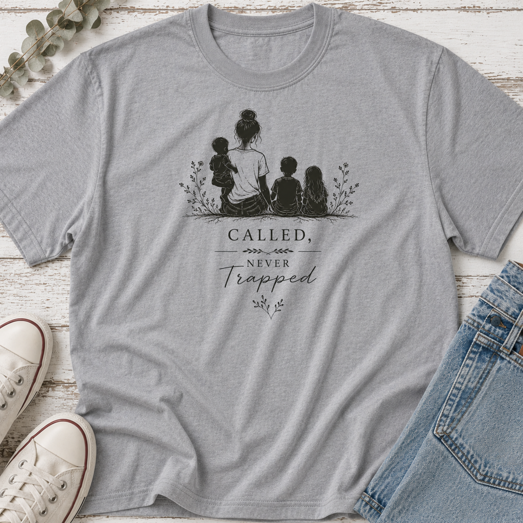 Called, Never Trapped Silhouette Tee