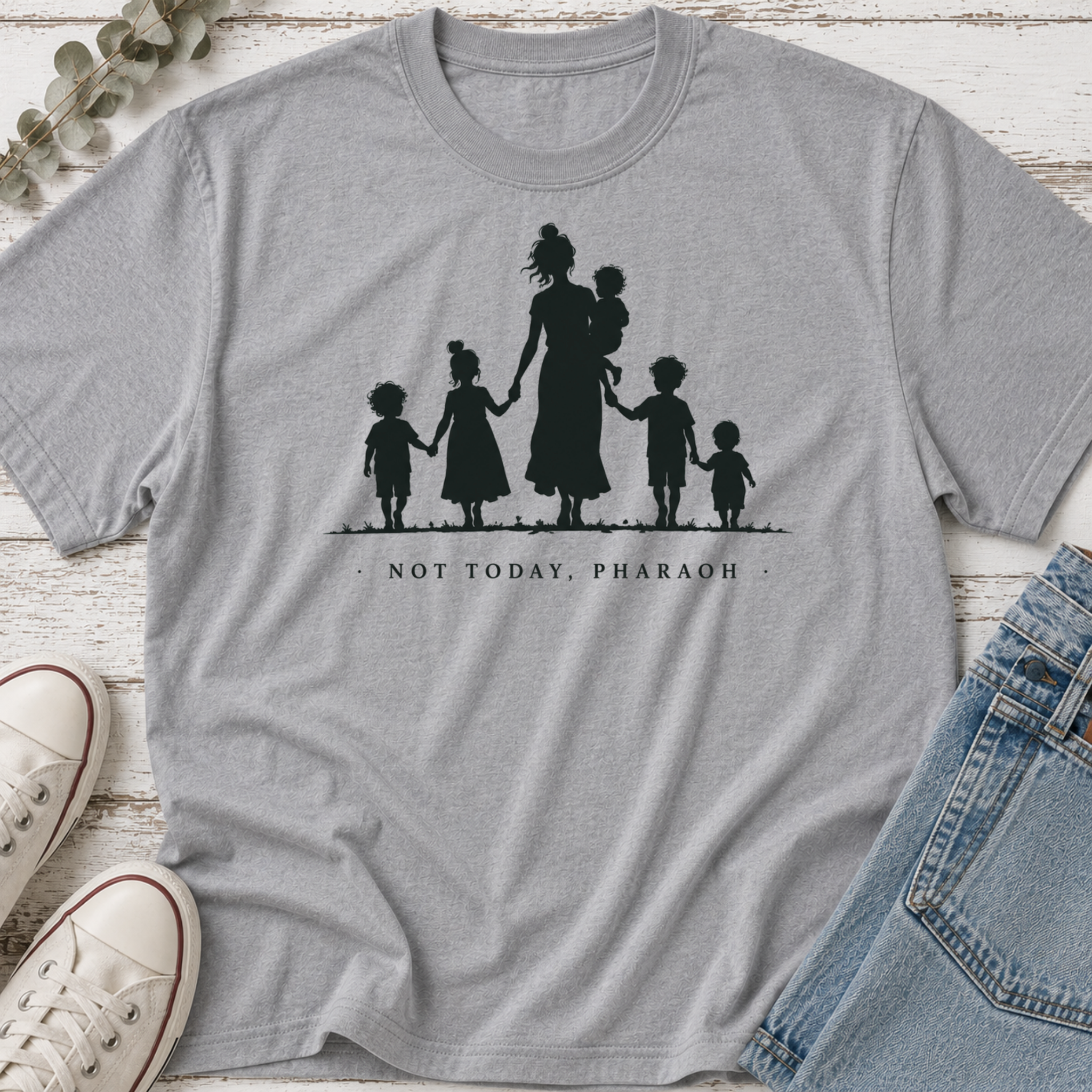 Not Today, Pharaoh Silhouette Tee