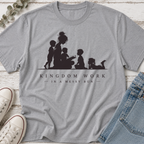 Kingdom Work in a Messy Bun Silhouette Tee