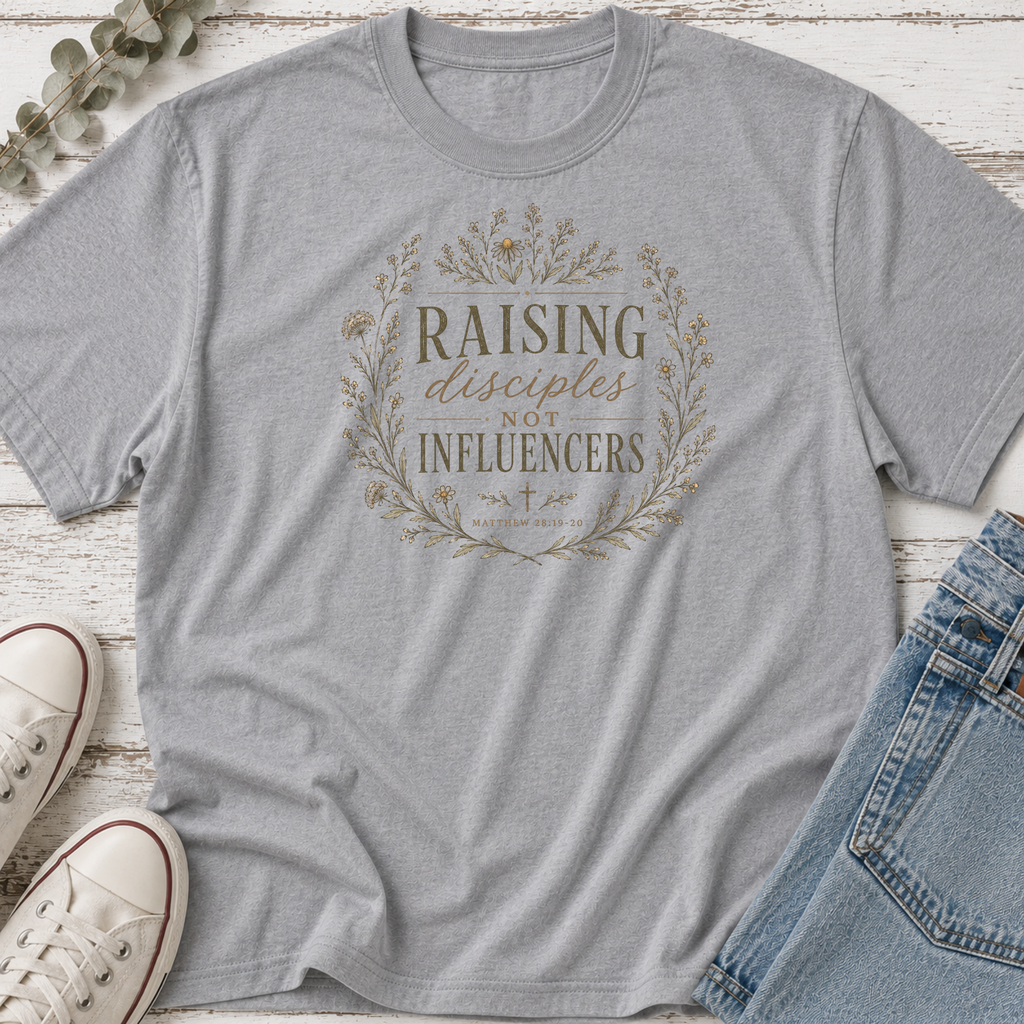 Raising Disciples Not Influencers Tee