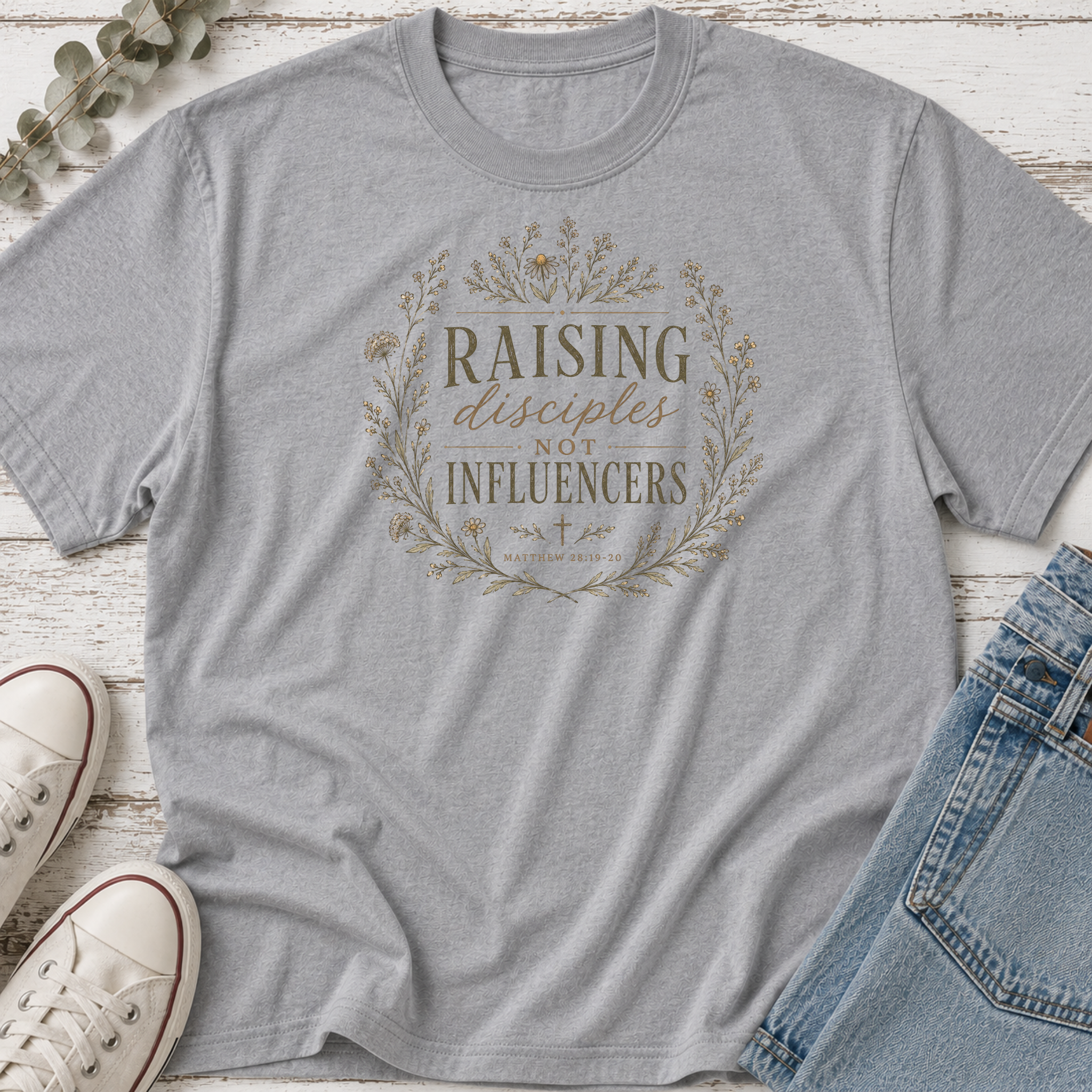 Raising Disciples Not Influencers Tee
