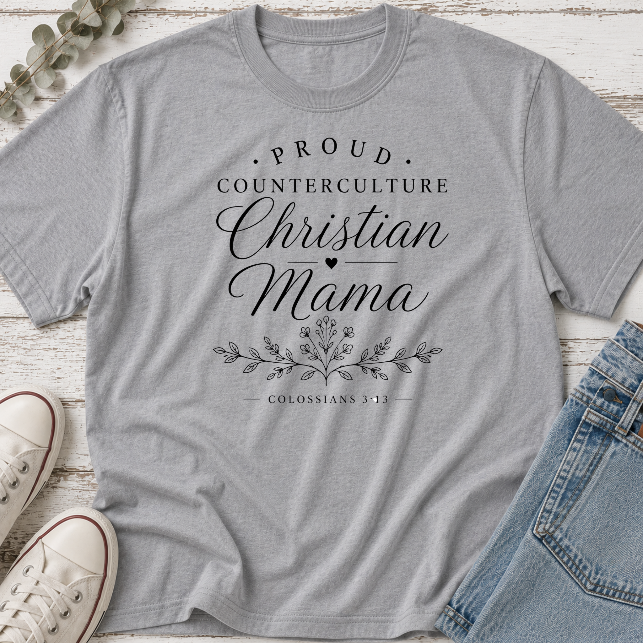 Counterculture Christian Mama Tee