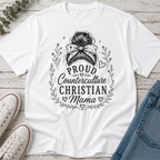 Counterculture Christian Mama Messy Bun Tee