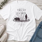 Man vs Bear Trust in God Tee