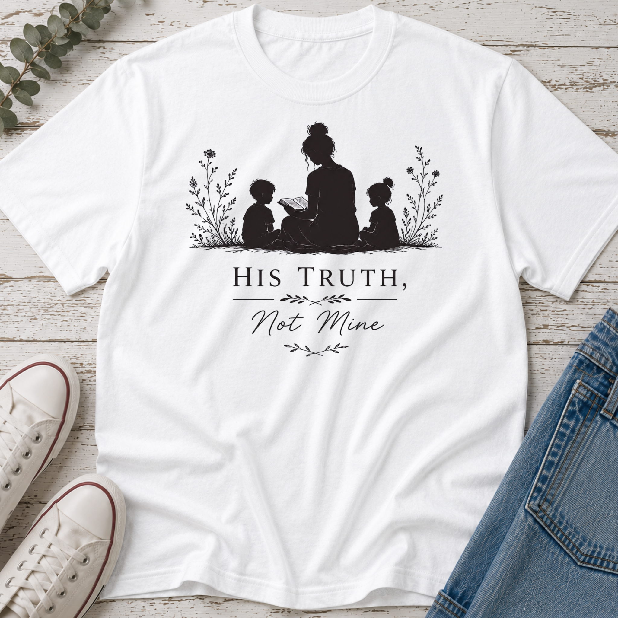 His Truth, Not Mine Silhouette Tee