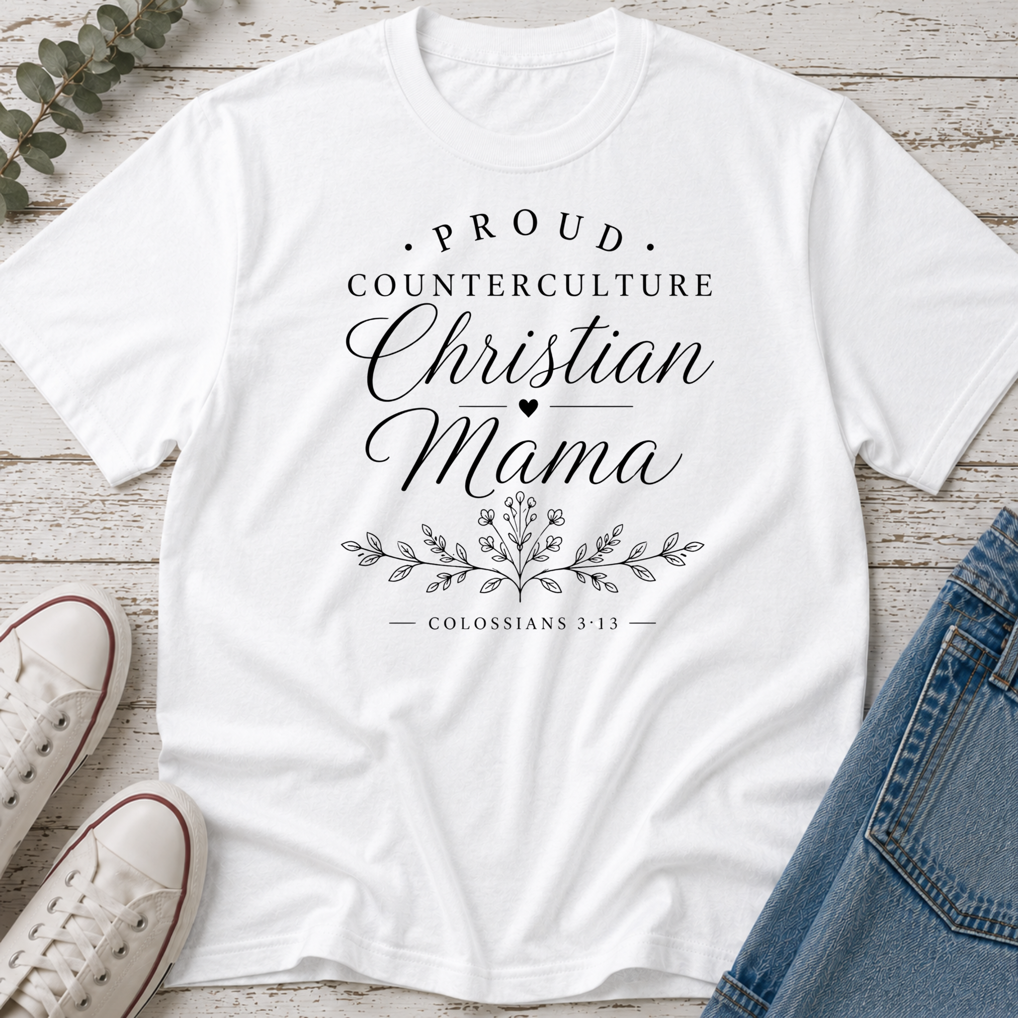 Counterculture Christian Mama Tee